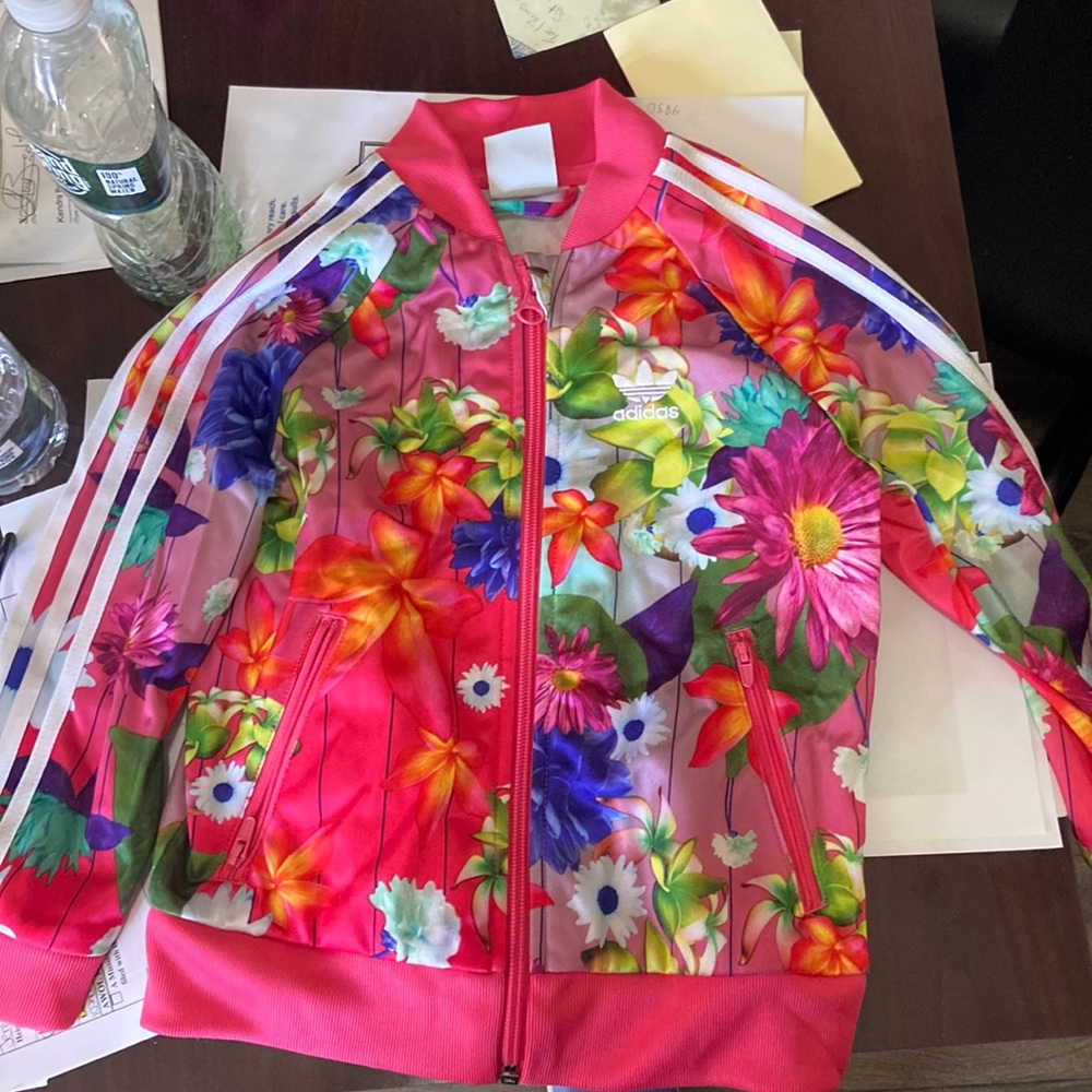 Kids adidas track jacket